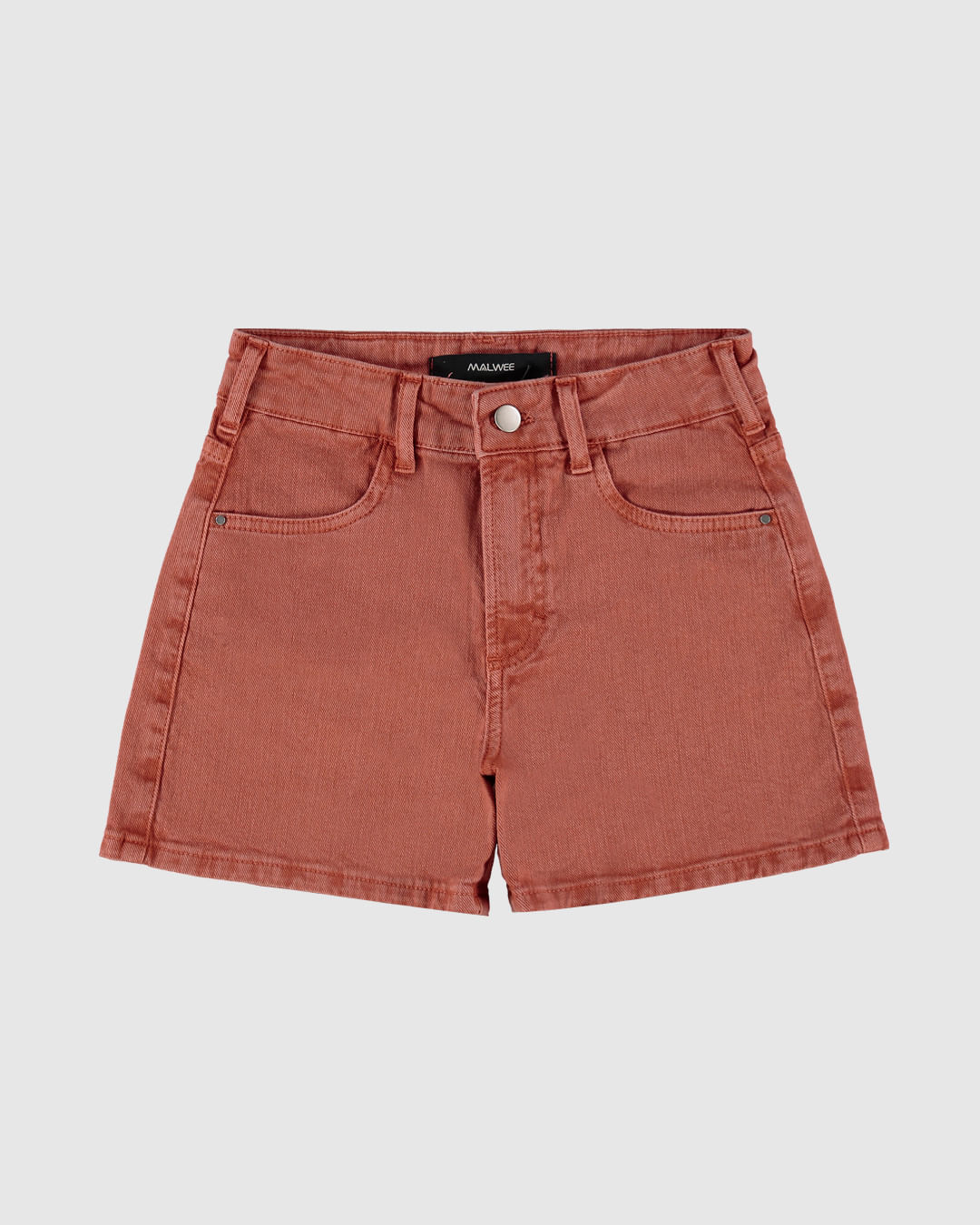 Shorts Menina Amplo Em Sarja Stretch Malwee Kids - Imagem 3