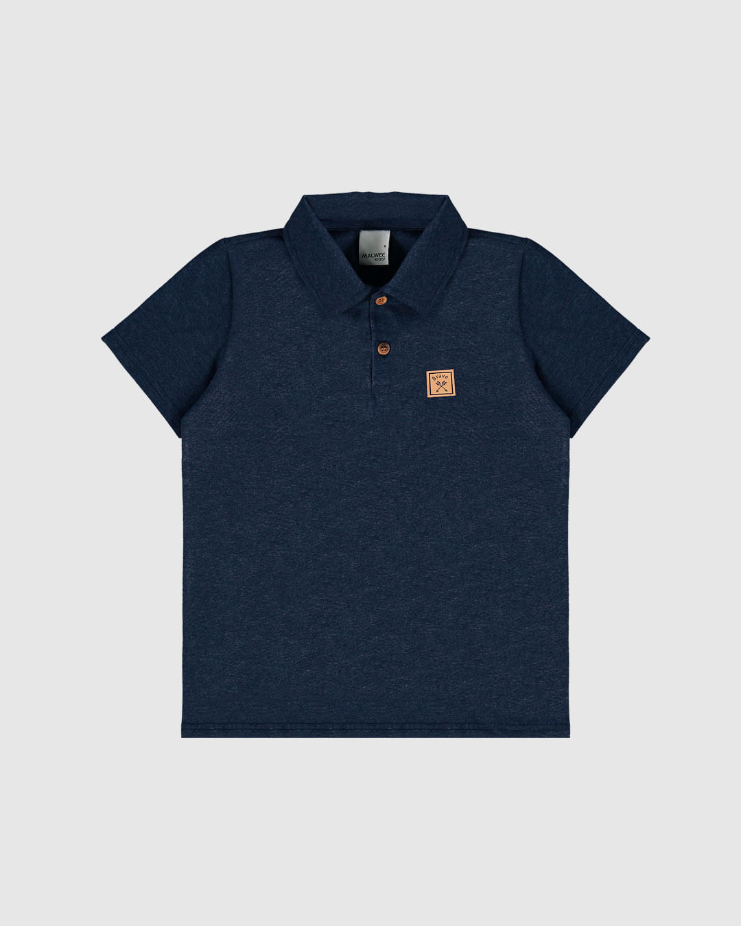 Camisa Polo Infantil Menino Etiqueta Peitoral Brave Malwee Kids - Imagem 6