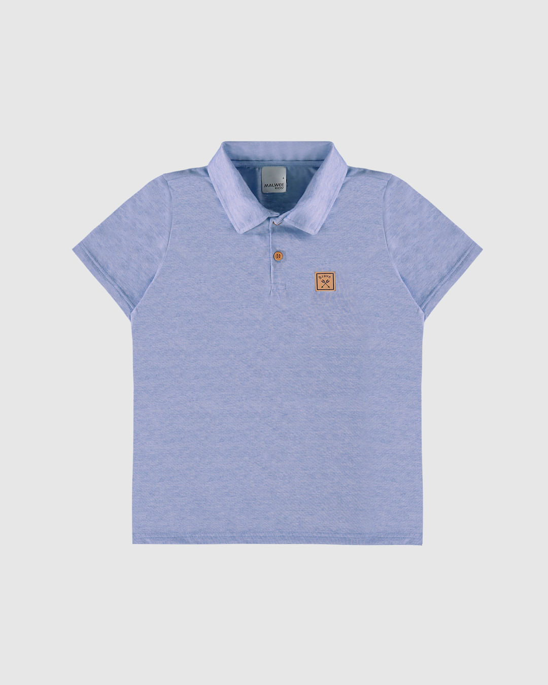Camisa Polo Infantil Menino Etiqueta Peitoral Brave Malwee Kids - Imagem 6