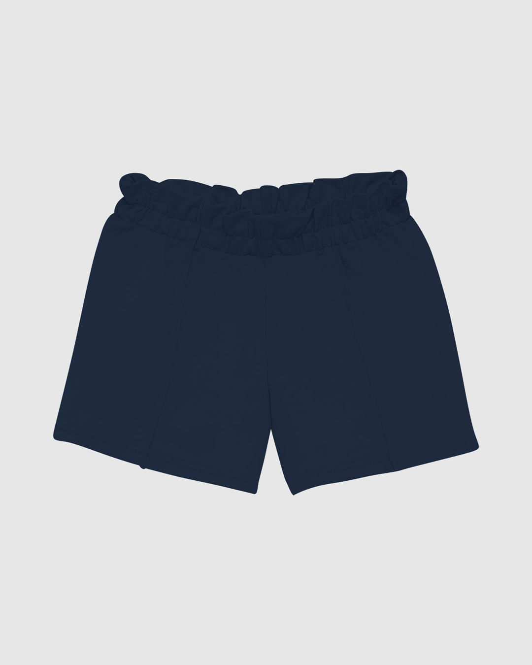 Shorts Infantil Menina Clochard Recorte Frontal Em Moletinho Malwee Kids - Imagem 8