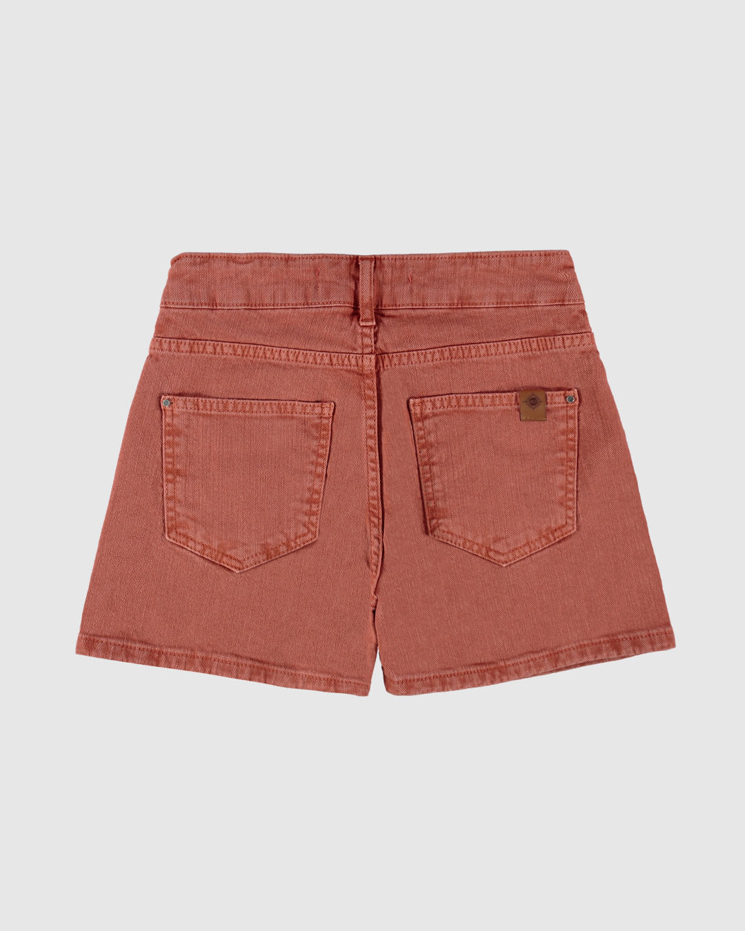 Shorts Menina Amplo Em Sarja Stretch Malwee Kids - Imagem 6