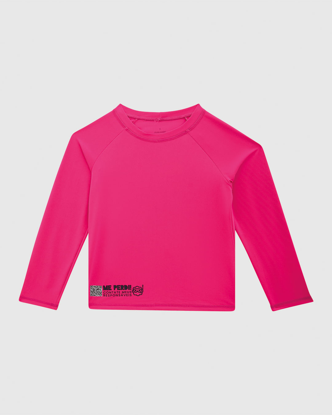 Camiseta Praia Infantil Menina Me Encontre Especial Com QR Code Malwee Kids - Imagem 2