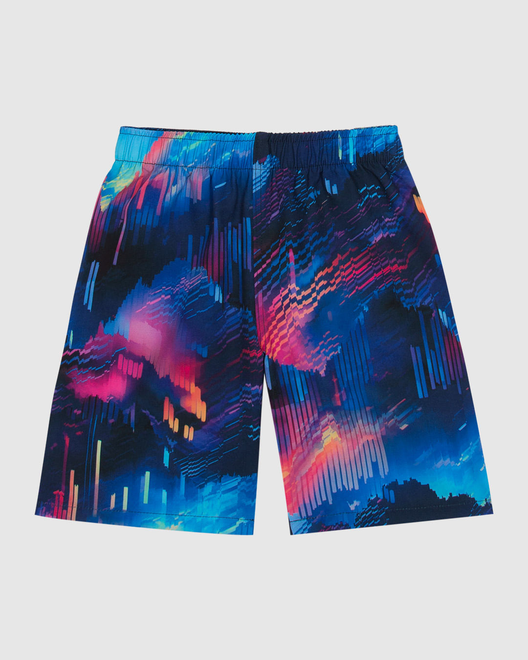 Bermuda Infantil Menino Estampada Cós Elástico Em Microfibra Malwee Kids