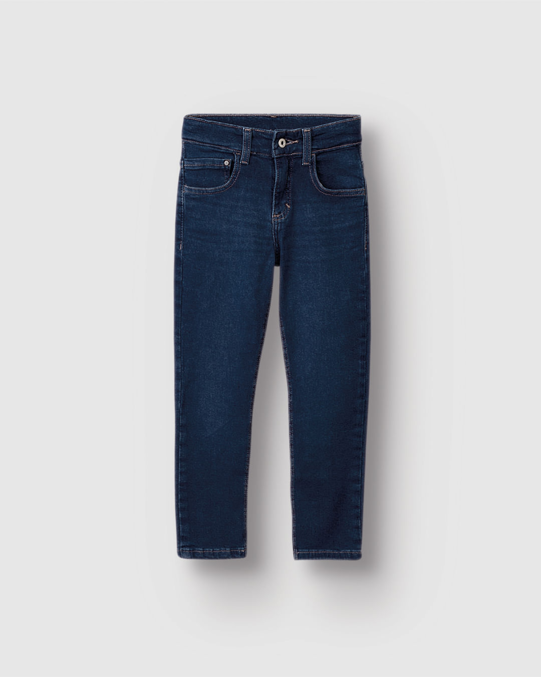 Calça Menino Slim Em Jeans Com Elastano - Carinhoso - Imagem 7