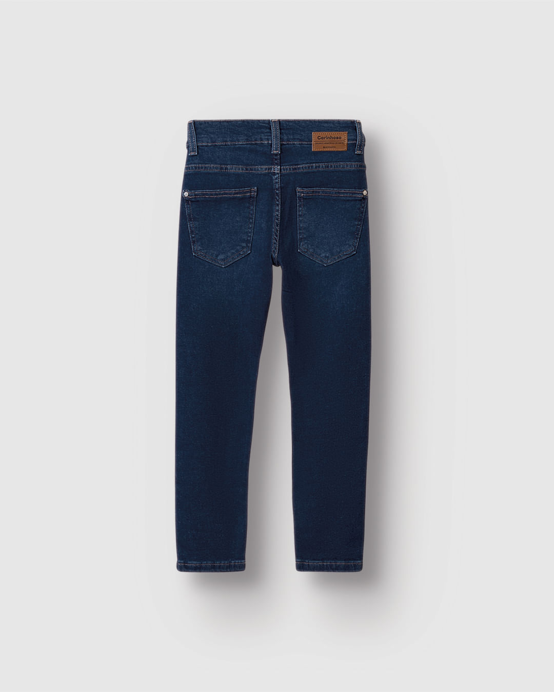 Calça Menino Slim Em Jeans Com Elastano - Carinhoso - Imagem 10