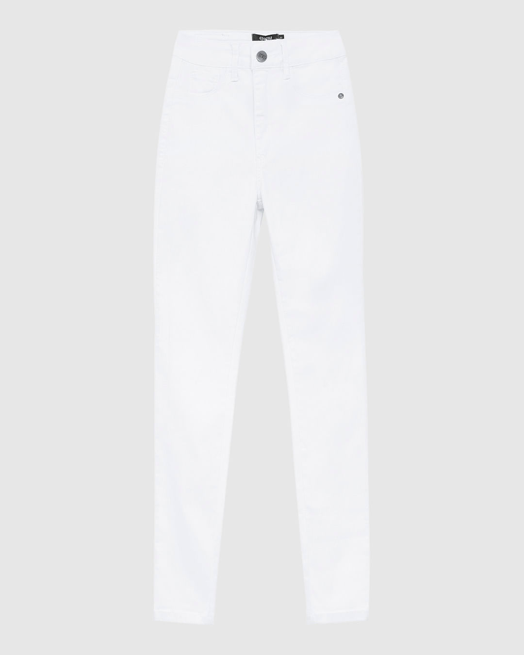 Calça Feminina Super Skinny Cintura Alta Em Sarja Stretch - ENFIM - Imagem 7