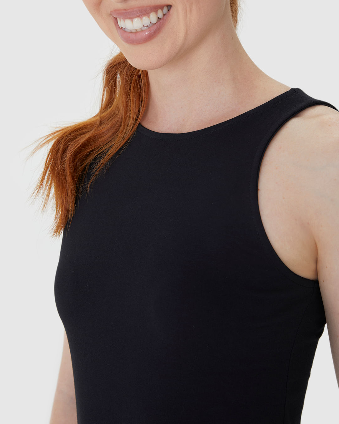 Regata Justa Feminina Em Algodão - Imagem 8