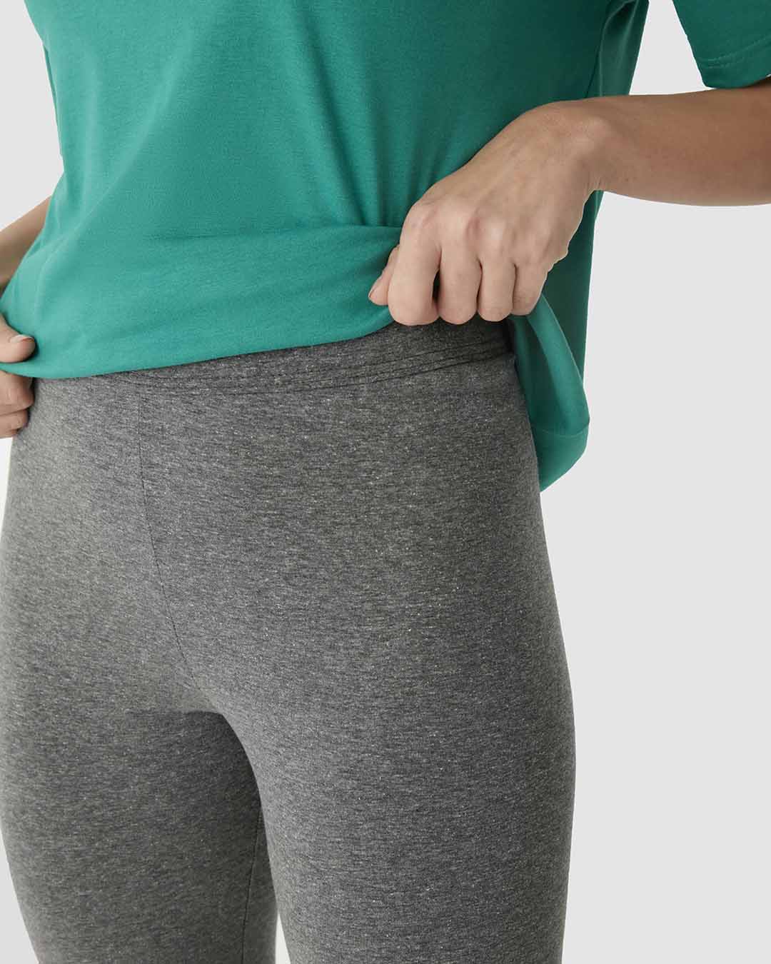 Calça Corsário Básica Feminina Cós Elástico Em Algodão - Imagem 28