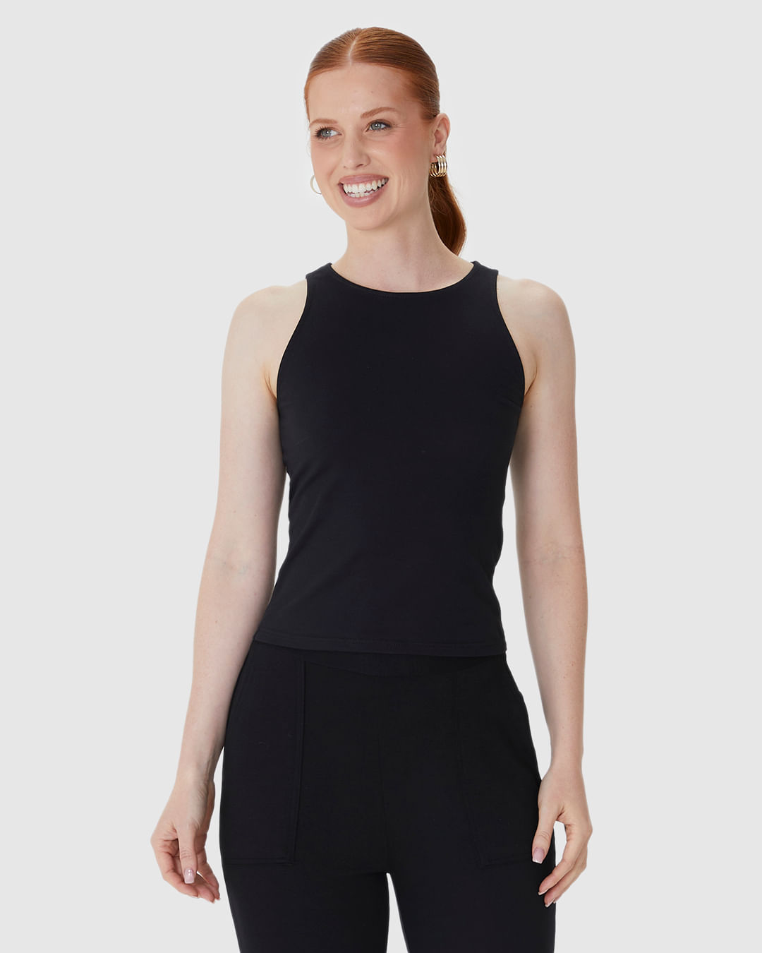 Regata Justa Feminina Em Algodão - Imagem 19