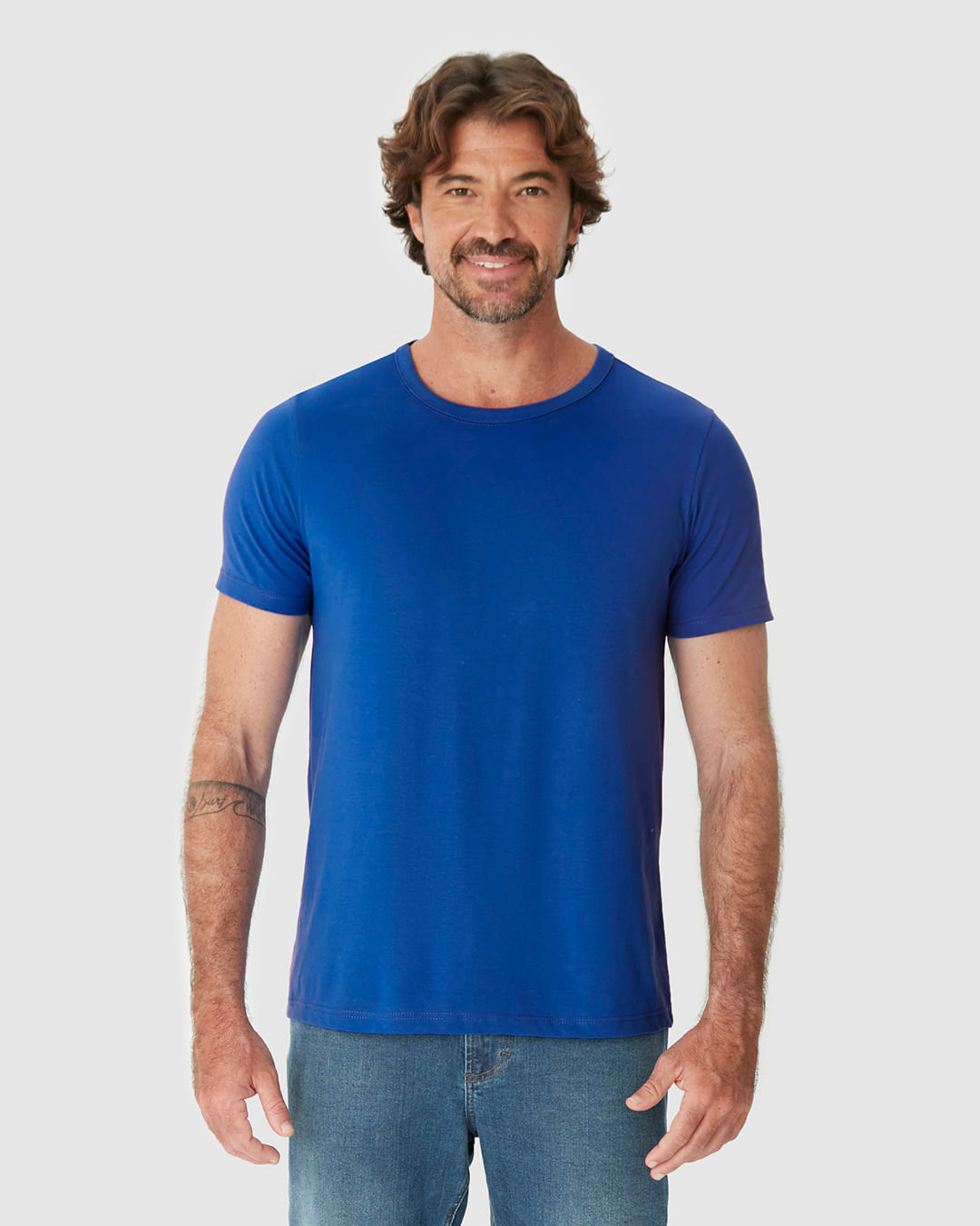 Camiseta Original Masculina Decote Redondo Em Algodão - Imagem 29