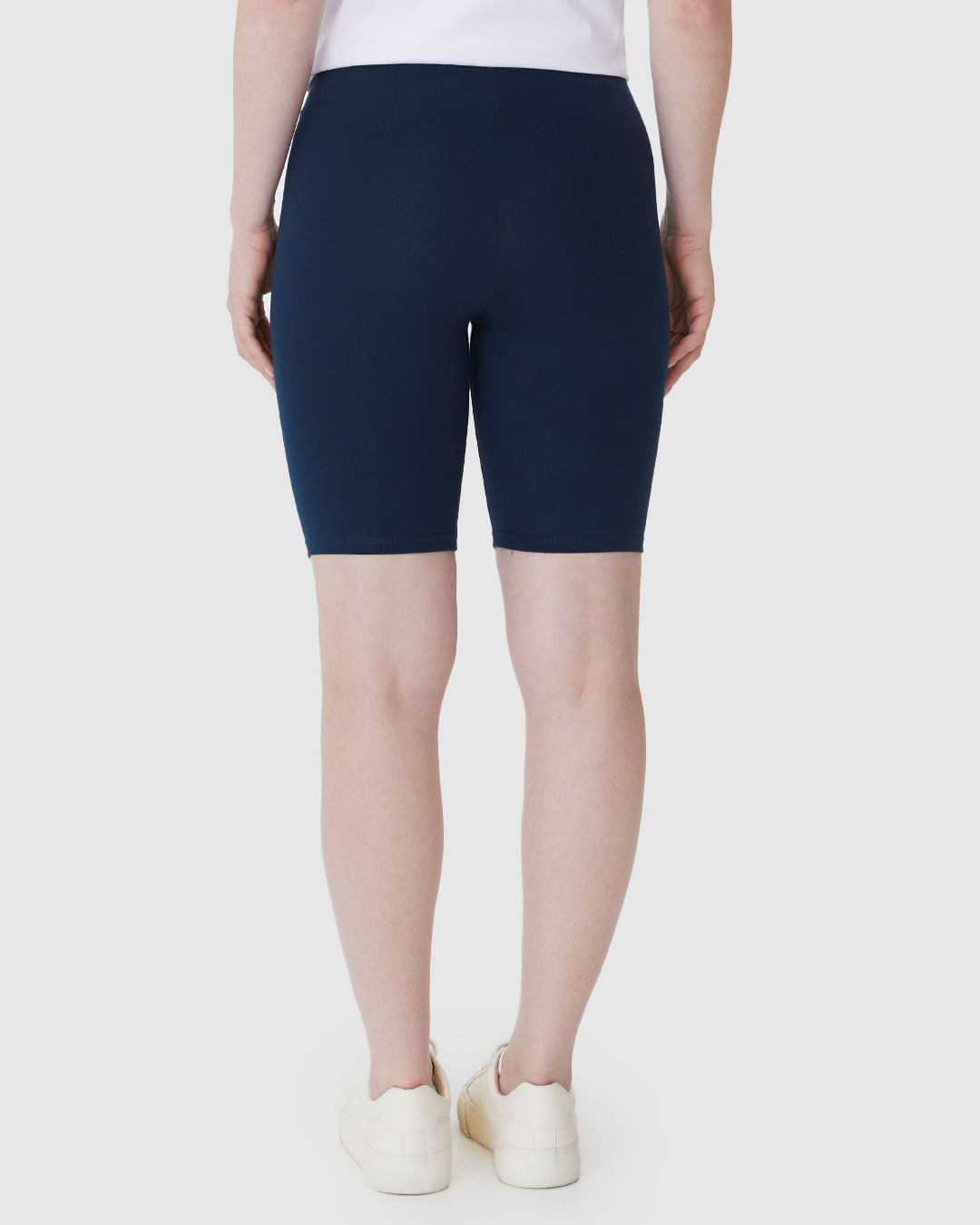 Bermuda Básica Feminina Ciclista Em Algodão - Imagem 25