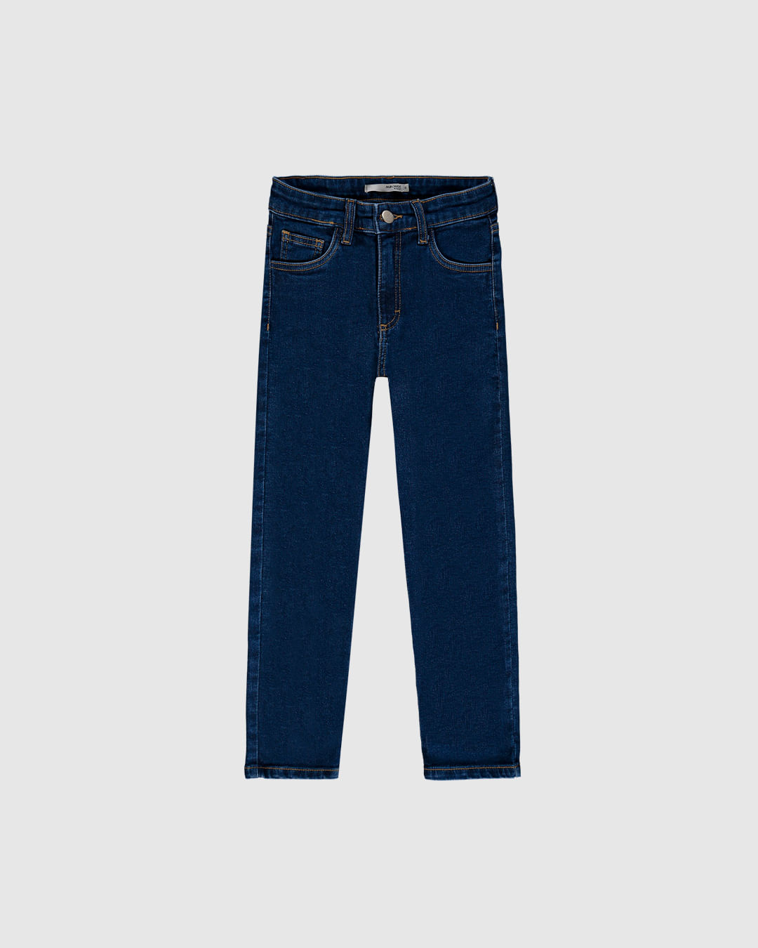 Calça Infantil Menina Skinny Cintura Ajustável Em Jeans Moletom Malwee Kids - Imagem 13