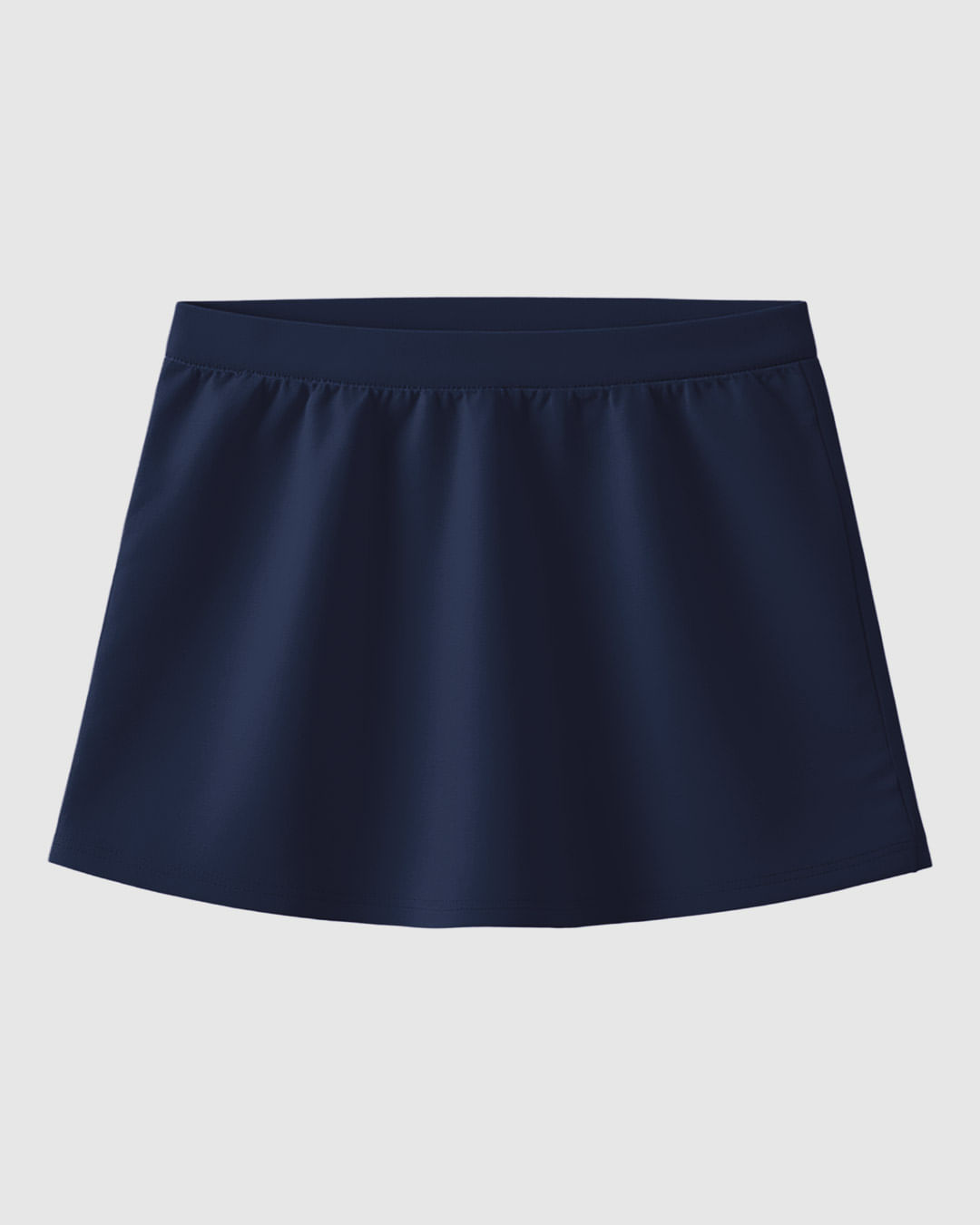 Saia Shorts Infantil Menina Cós Elástico Em Algodão Malwee Kids