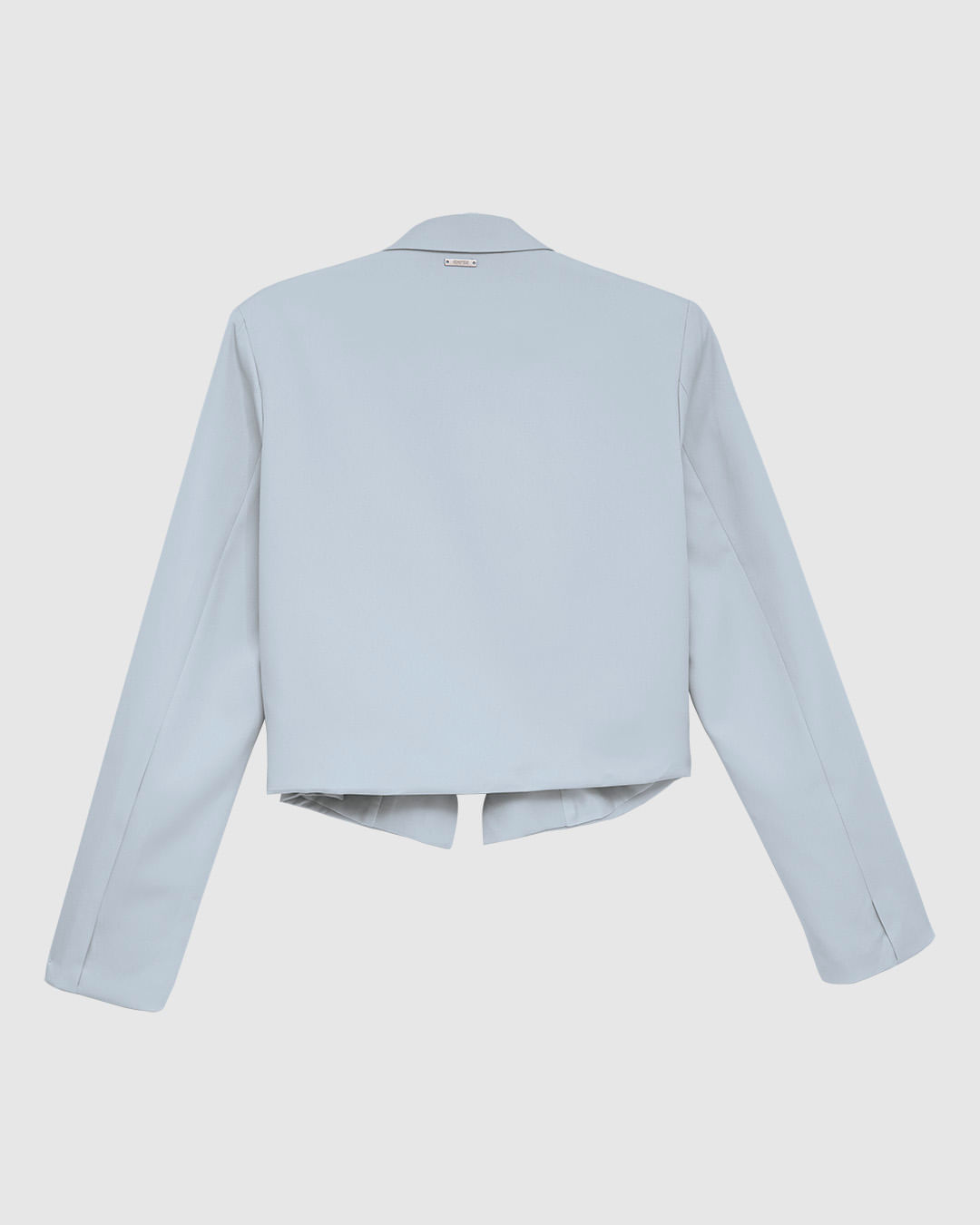 Blazer Cropped Feminino Manga Longa Em Tecido Alfaiataria - ENFIM - Imagem 6