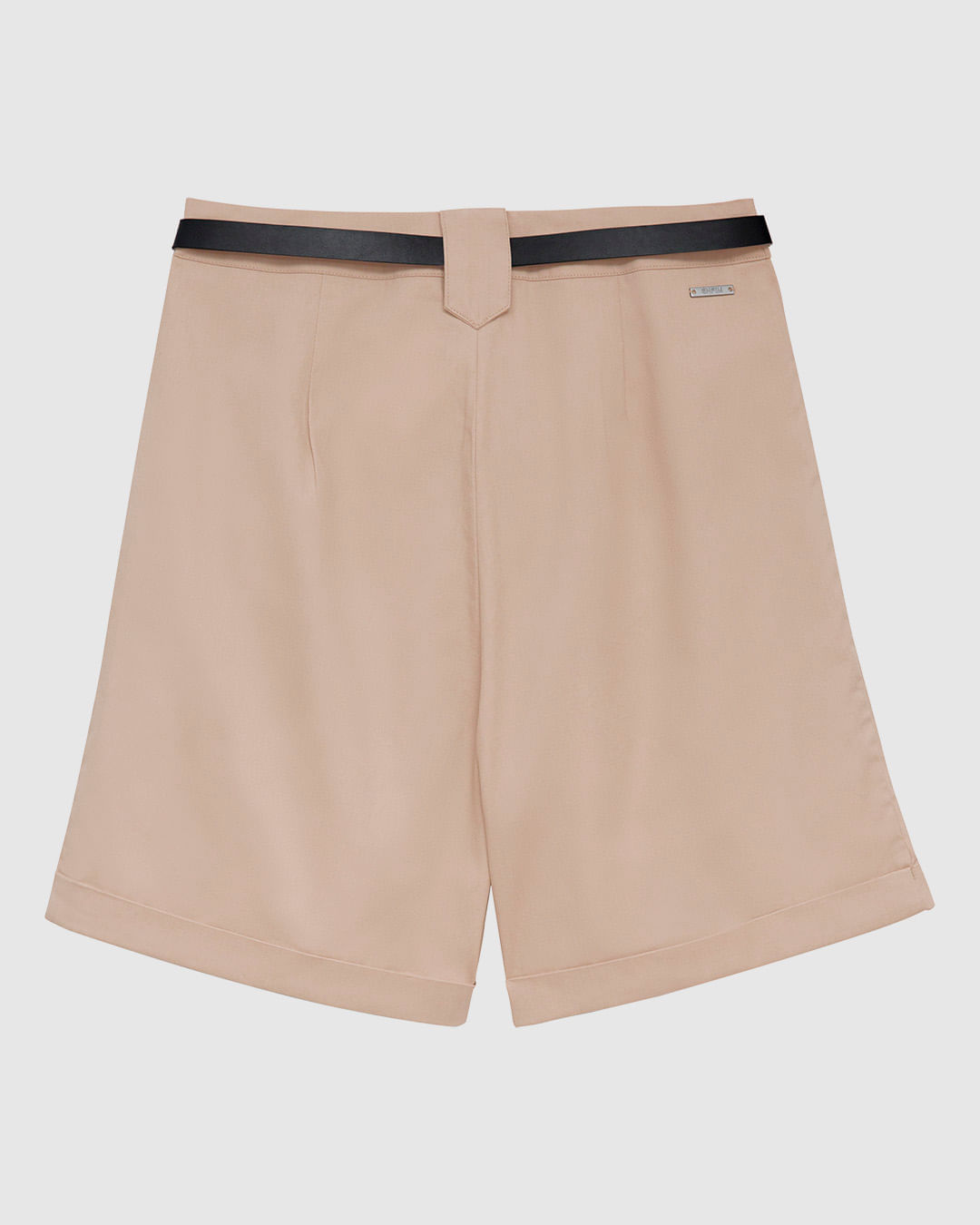 Shorts Feminino Reto Acompanha Cinto Em Algodão Sarjado - ENFIM - Imagem 9