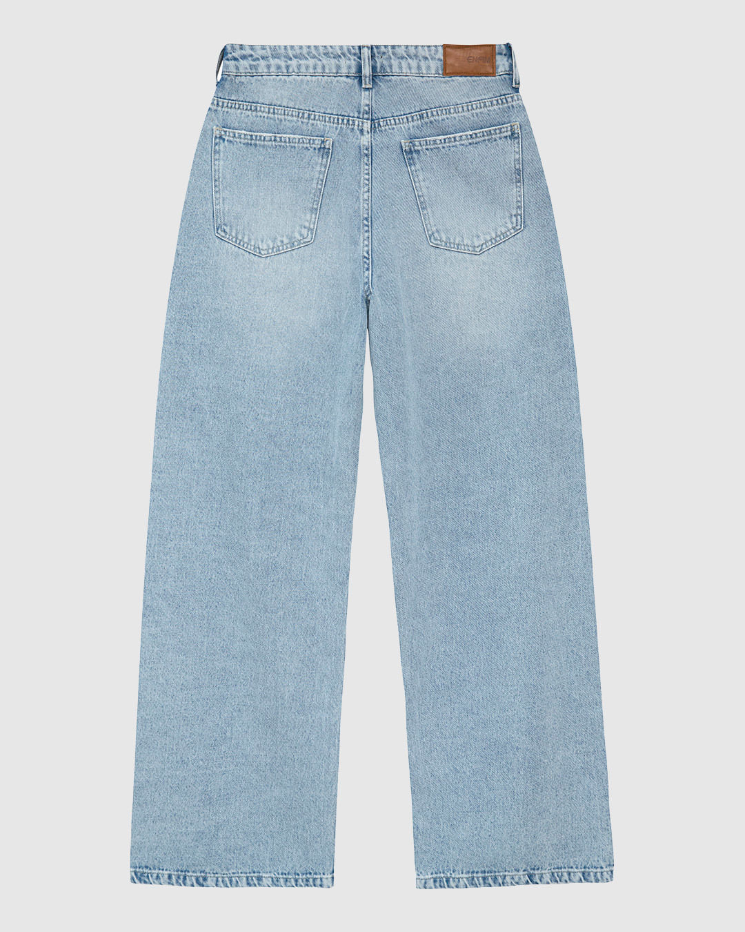 Calça Wide Leg Feminina Aplique Rebite Em Jeans 100% Algodão - ENFIM - Imagem 15