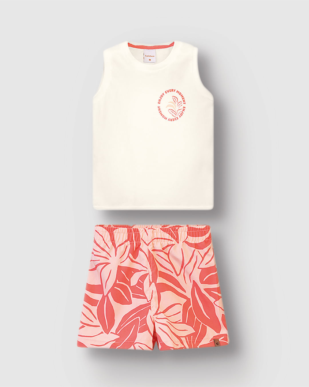 Conjunto Menino Regata E Bermuda Estampada Microfibra - Carinhoso - Imagem 6