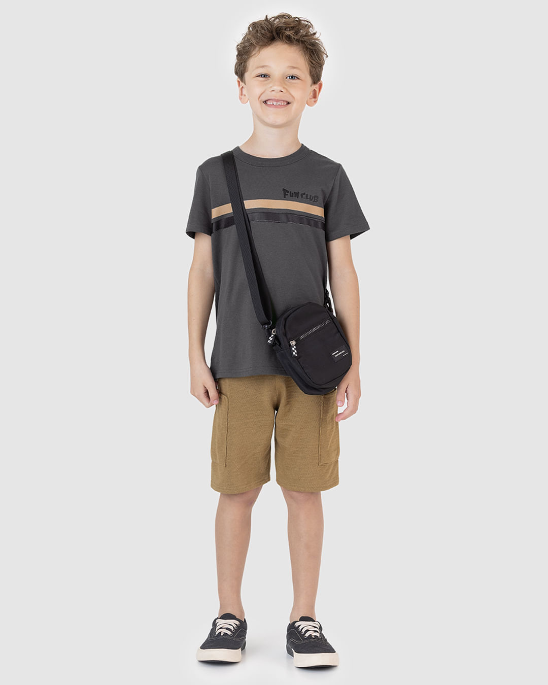 Conjunto Infantil Menino Camiseta Fun Club Em Algodão Malwee Kids - Imagem 13