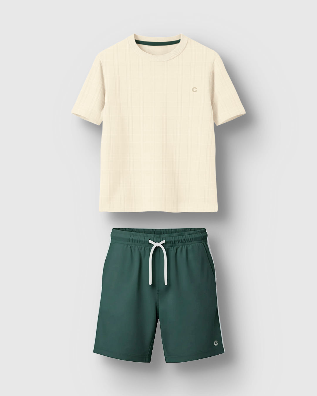 Conjunto Menino Camiseta Athletic Sport em Malha Texturizada - Carinhoso