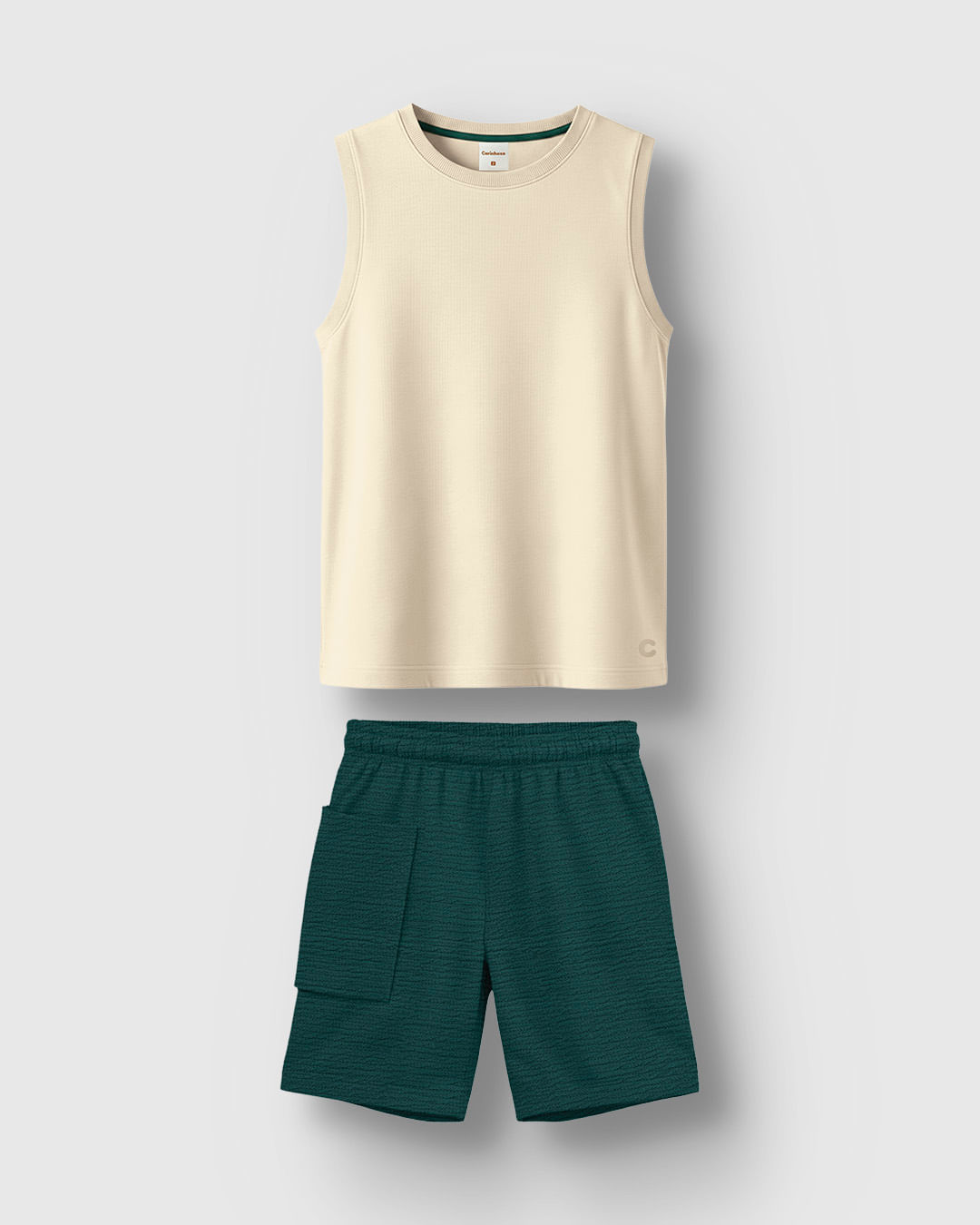 Conjunto Menino Regata Estampa Flock Costas Em Algodão - Carinhoso