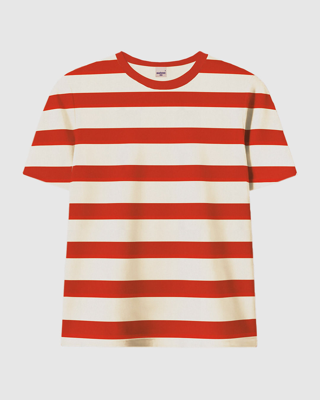 Camiseta Infantil Menino Estampa Listrada Em Algodão Malwee Kids