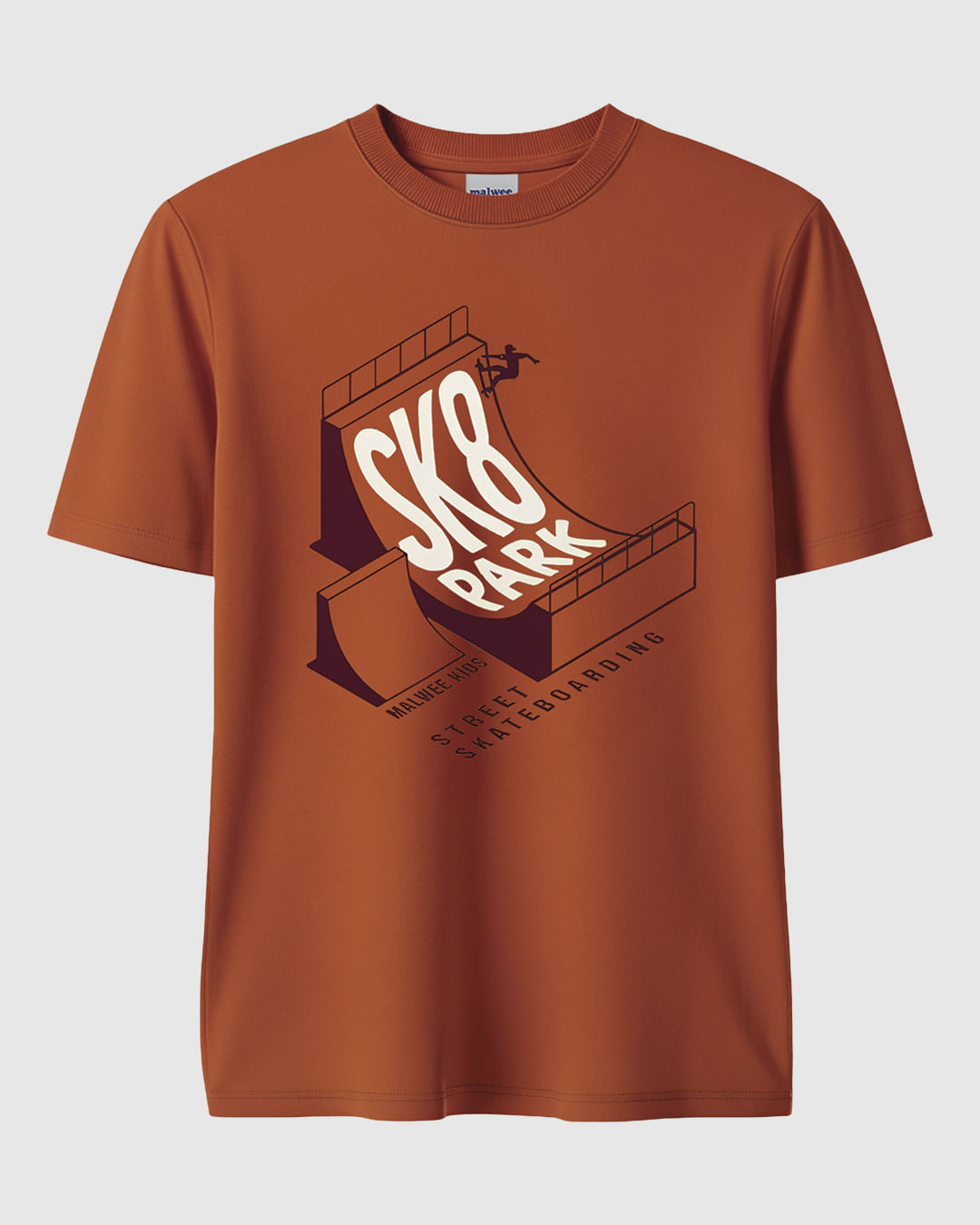 Camiseta Infantil Menino Estamp com Puff em Algodão Malwee Kids