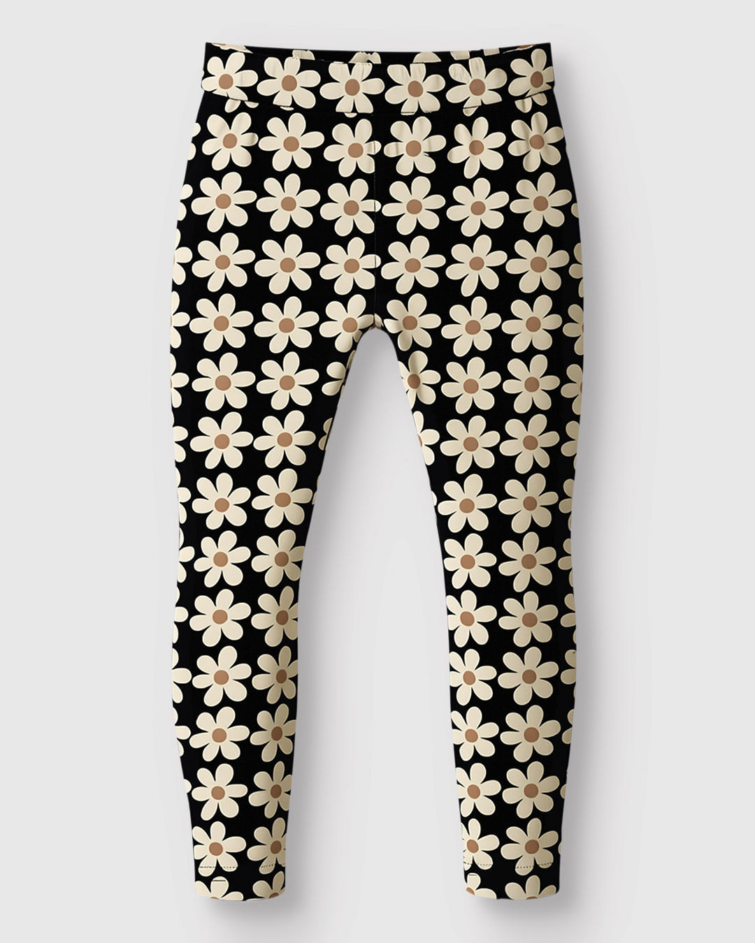 Calça Menina Legging Estampada Cós Elástico em Tecido Soft - Carinhoso