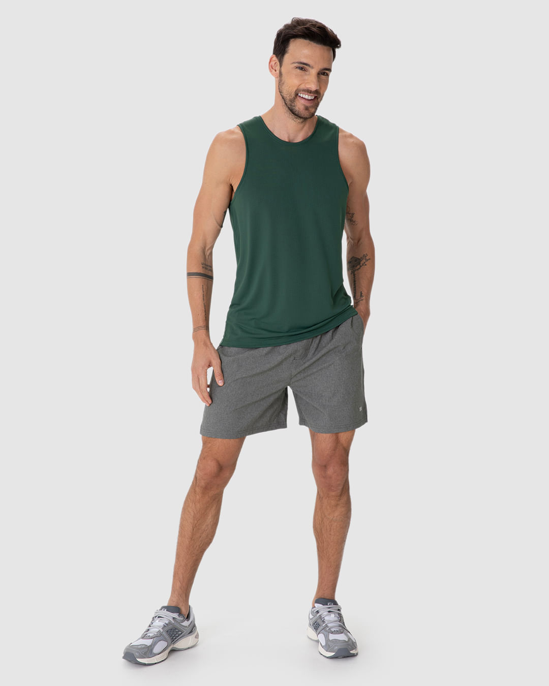 Shorts Esportivo Masculino Cadarço Interno Funcional Em Tafetá Malwee Active