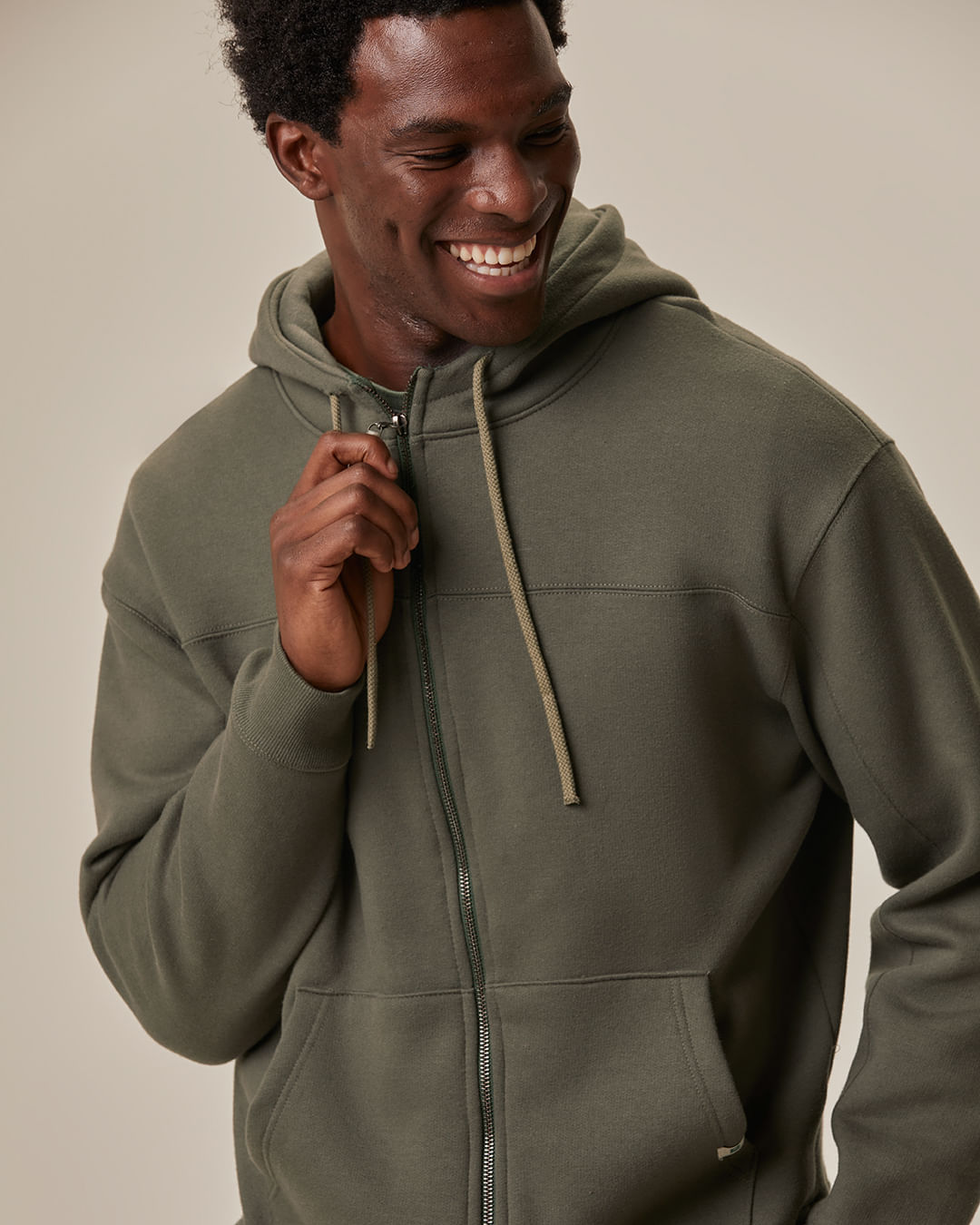 Jaqueta Masculina Com Capuz Em Moletom Do Abraço