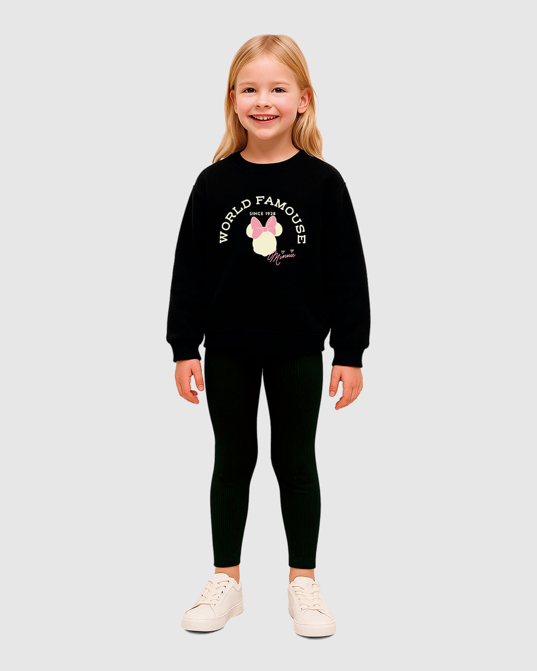 Blusão Infantil Menina Especial Minnie Mouse Em Moletom Flanelado Malwee Kids