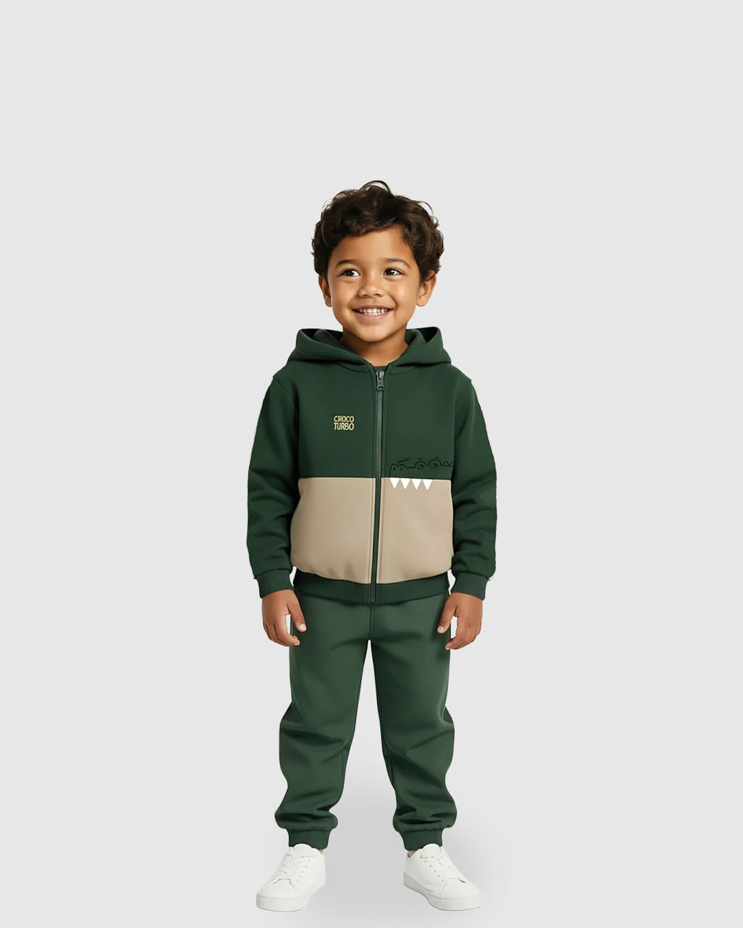 Conjunto Infantil Menino Jaqueta Com Estampa E Calça Em Moletom Malwee Kids