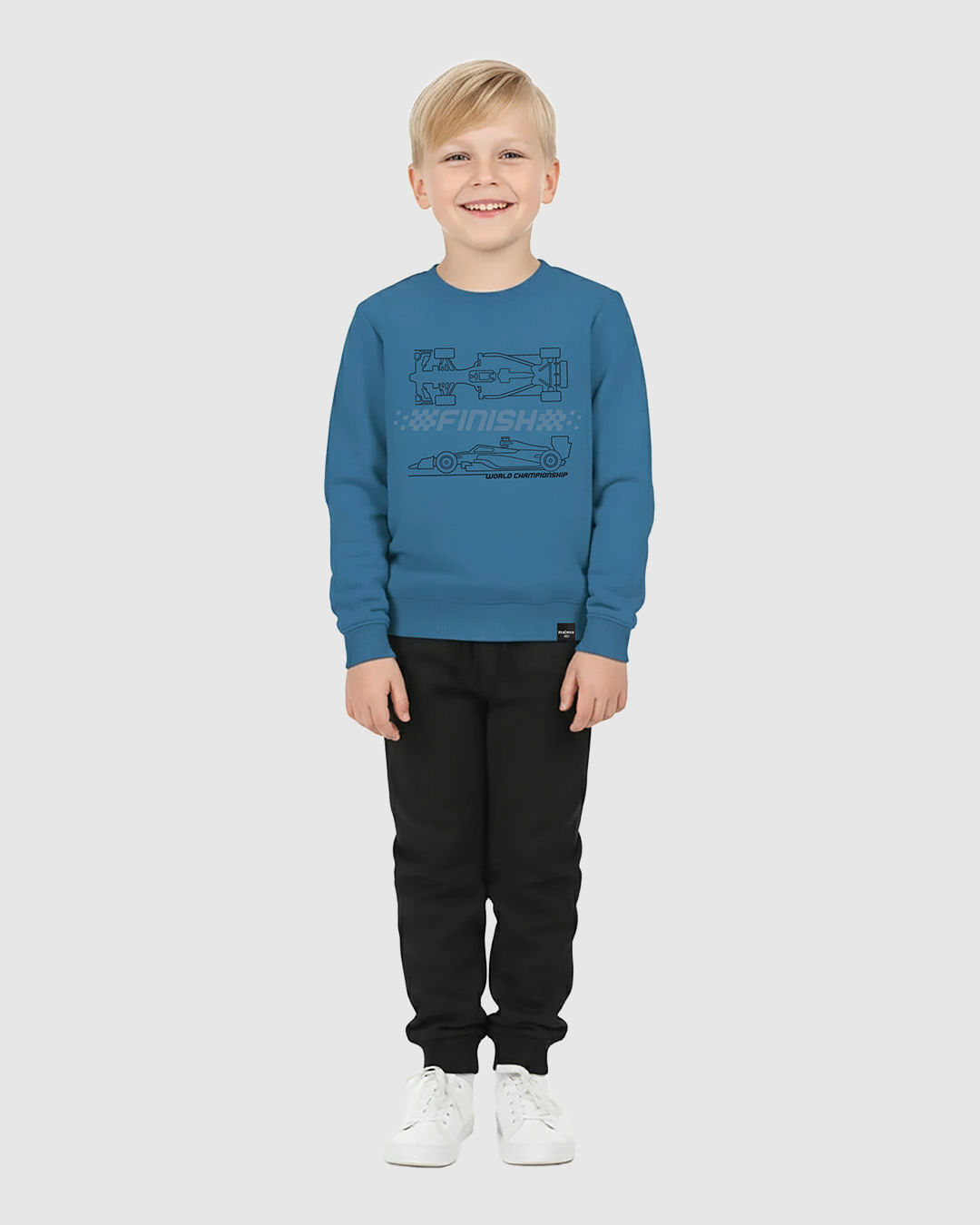 Conjunto Infantil Menino Calça Bolso Funcional Em Moletinho Malwee Kids