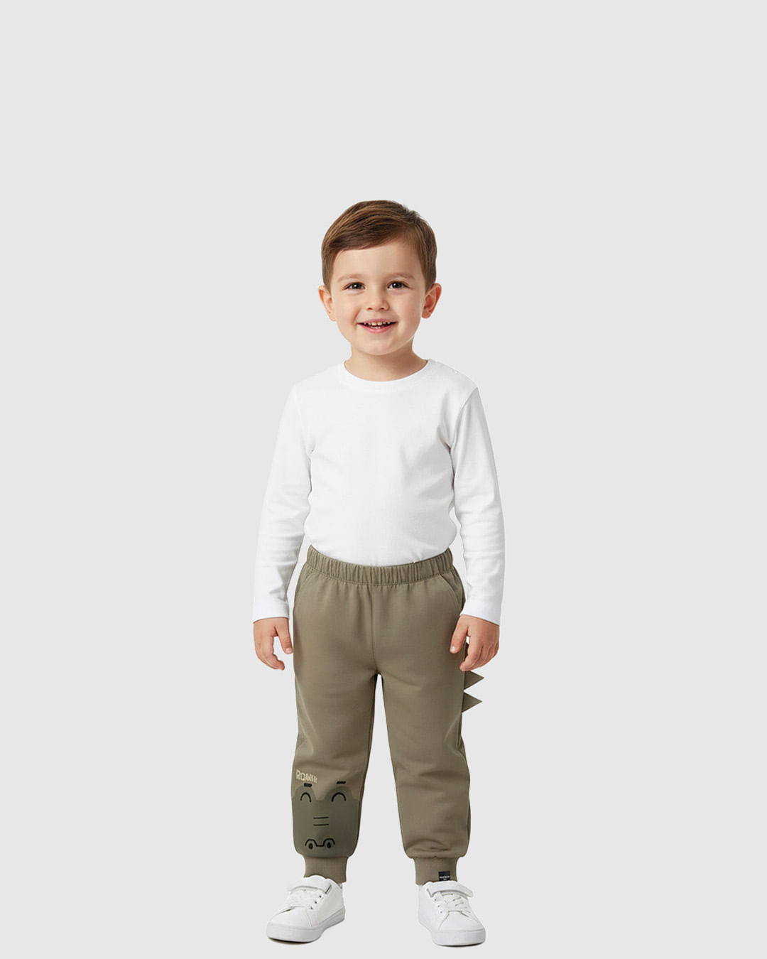 Calça Infantil Menino Jogger Estampa + Aplique Lateral Em Moletinho Malwee Kids
