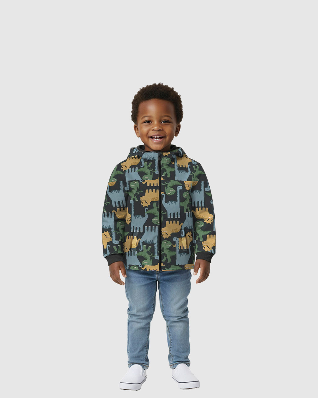 Jaqueta Infantil Menino Estampada Capuz Forrado Em Tafetá Malwee Kids