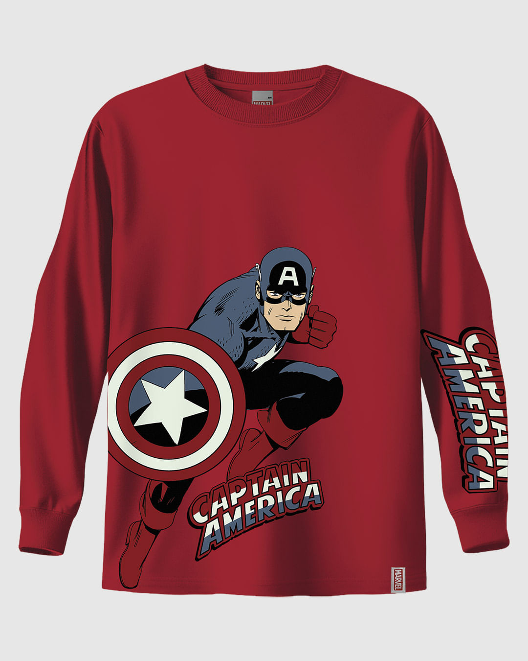 Camiseta Infantil Menino Manga Longa Os Vingadores Em Algodão Malwee Kids