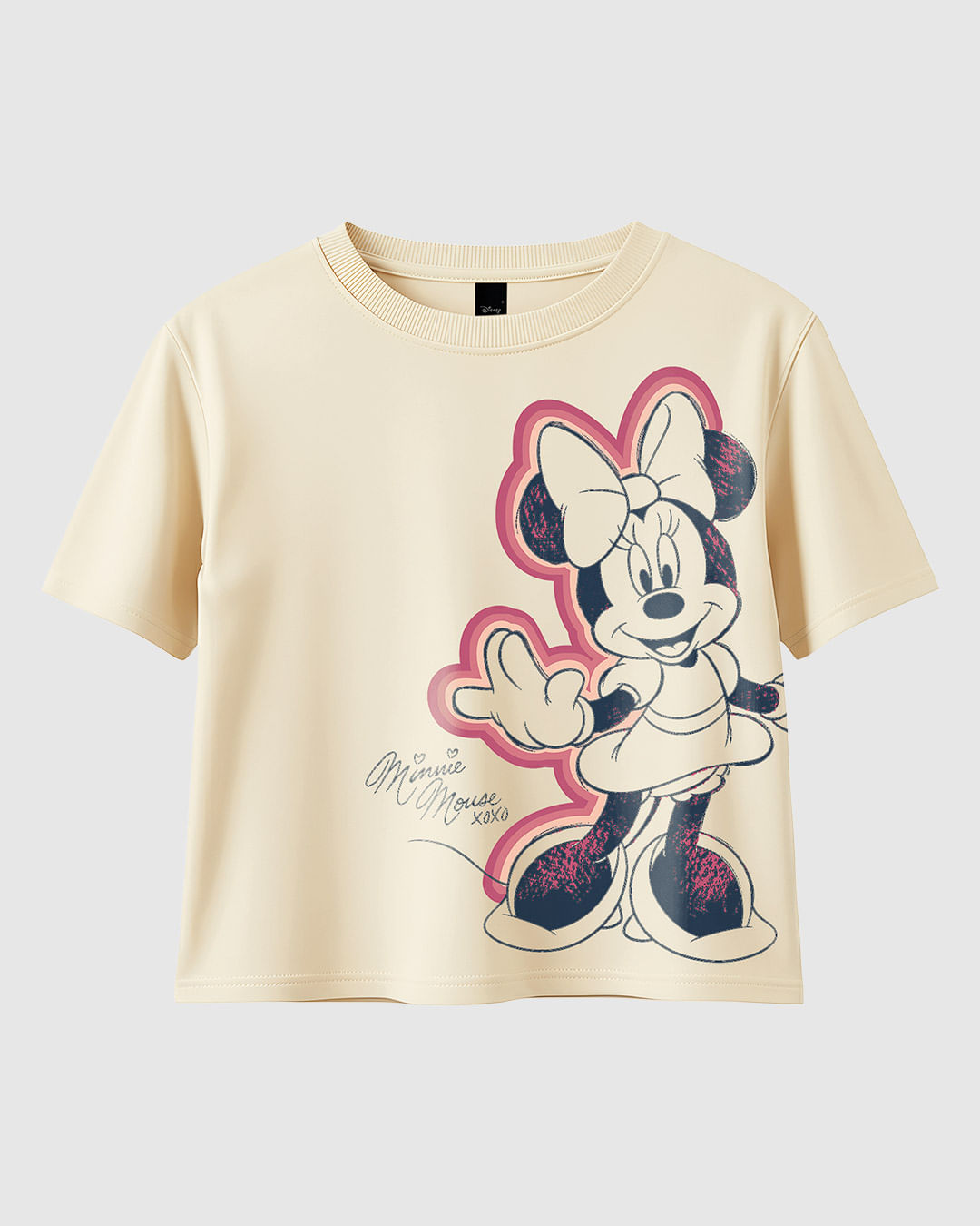 Blusa Infantil Menina Manga Curta Especial Minnie Mouse Disney Malwee Kids