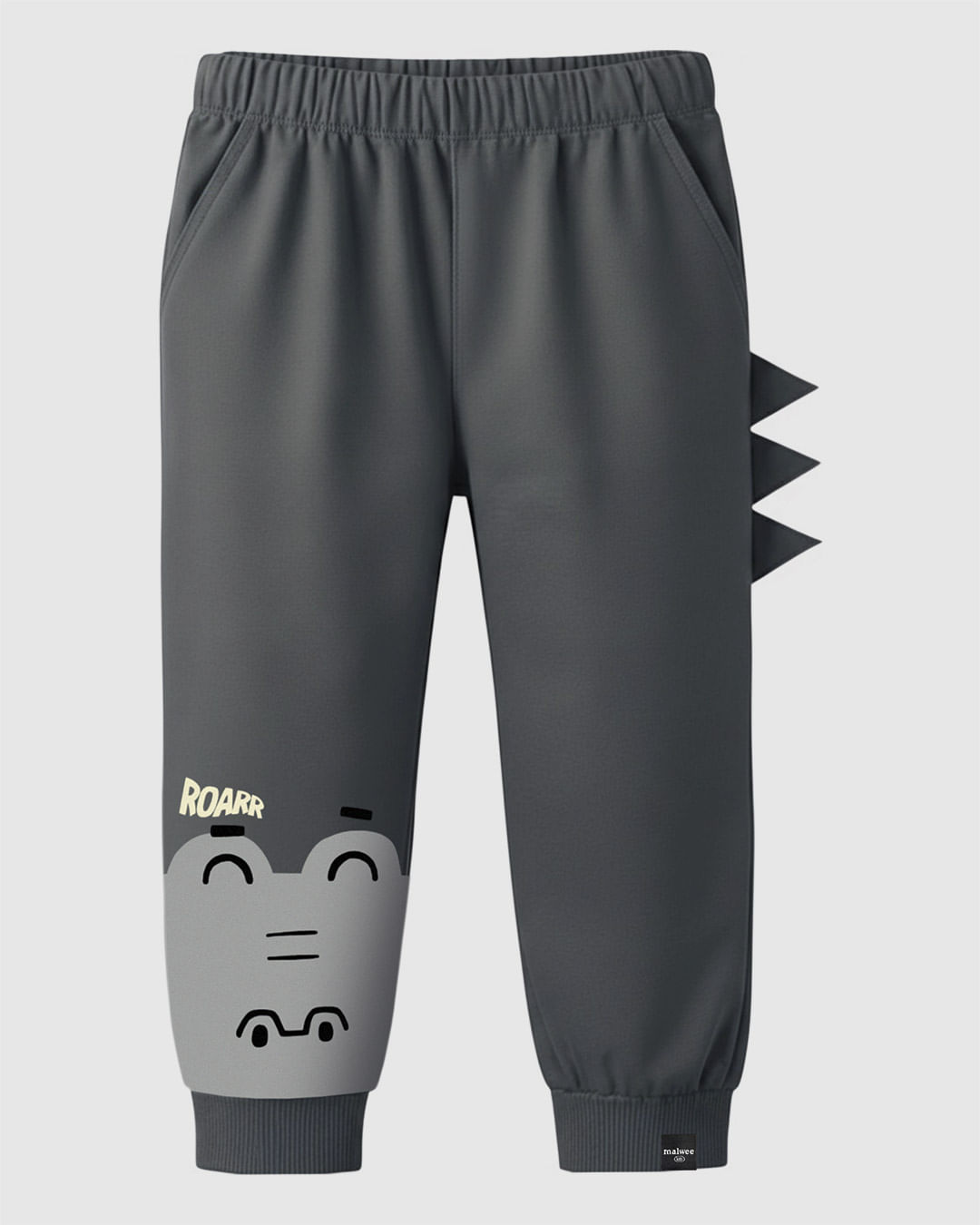 Calça Infantil Menino Jogger Estampa + Aplique Lateral Em Moletinho Malwee Kids