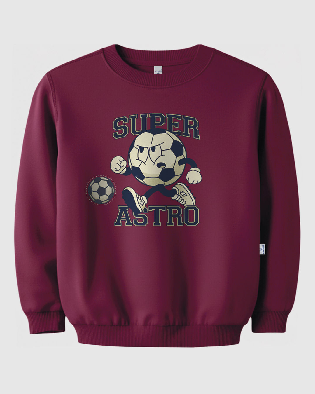 Blusão Infantil Menino Super Astro em Moletom Flanelado Malwee Kids