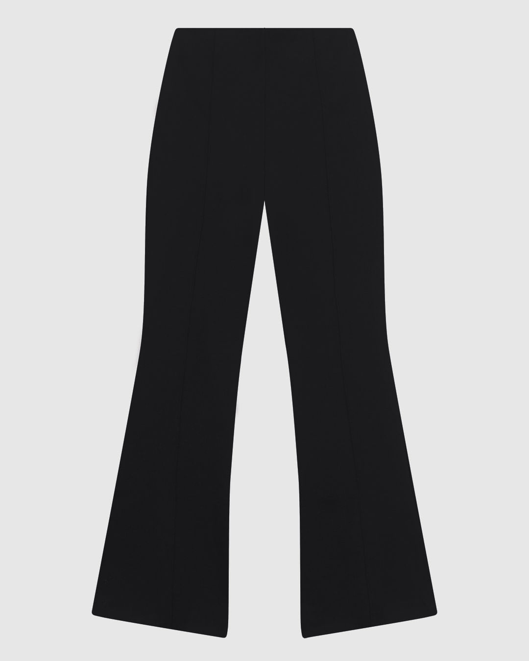 Calça Feminina Bootcut Detalhe Fenda Em Malha Interlock - ENFIM