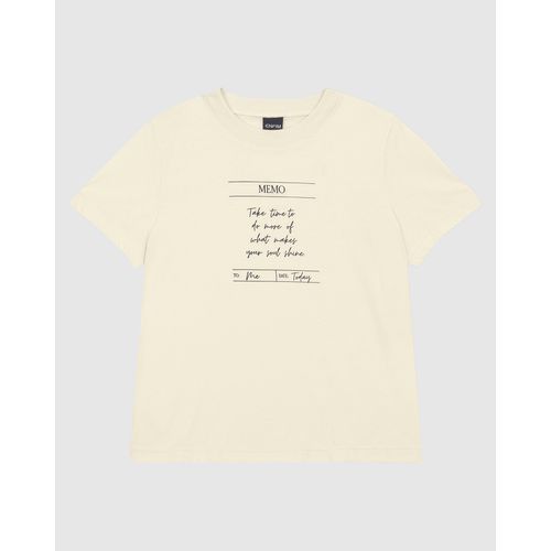Camiseta Feminina Slim Soul Shine em Algodão - ENFIM