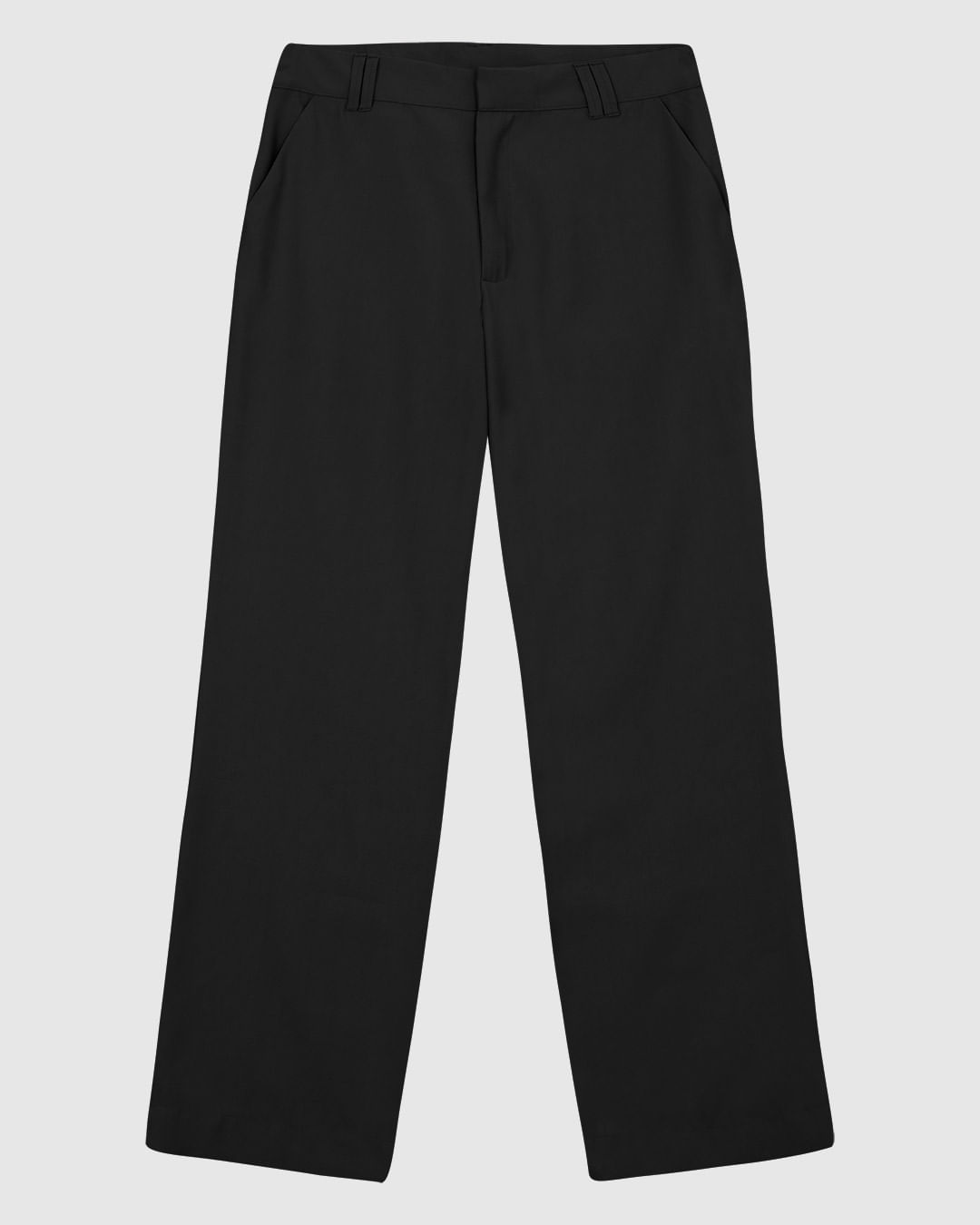 Calça Feminina Alfaiataria Bolso Embutido Em Viscose Sarjada - ENFIM