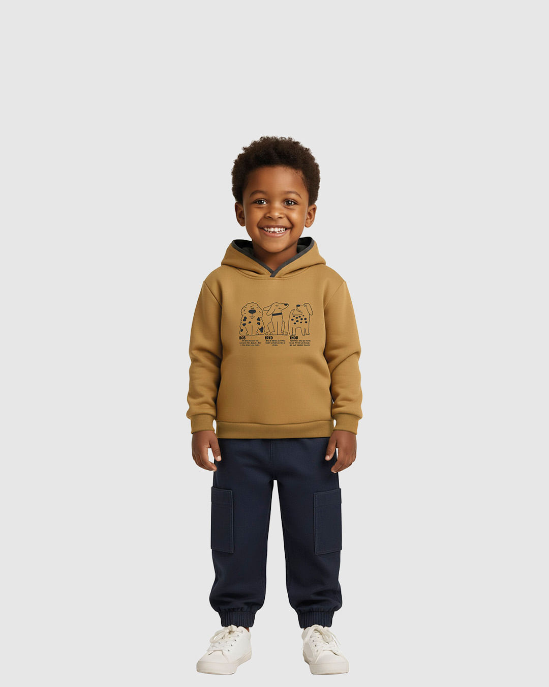 Conjunto Infantil Menino Blusão Bob Fred E Thor Em Moletom Malwee Kids
