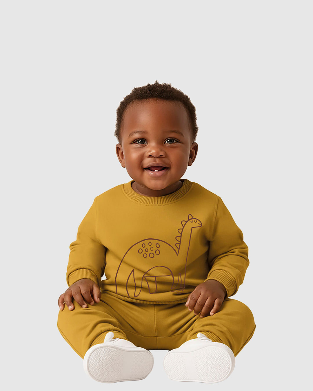 Conjunto Bebê Menino Blusão Estampa Frontal Em Moletom Flanelado Malwee Kids