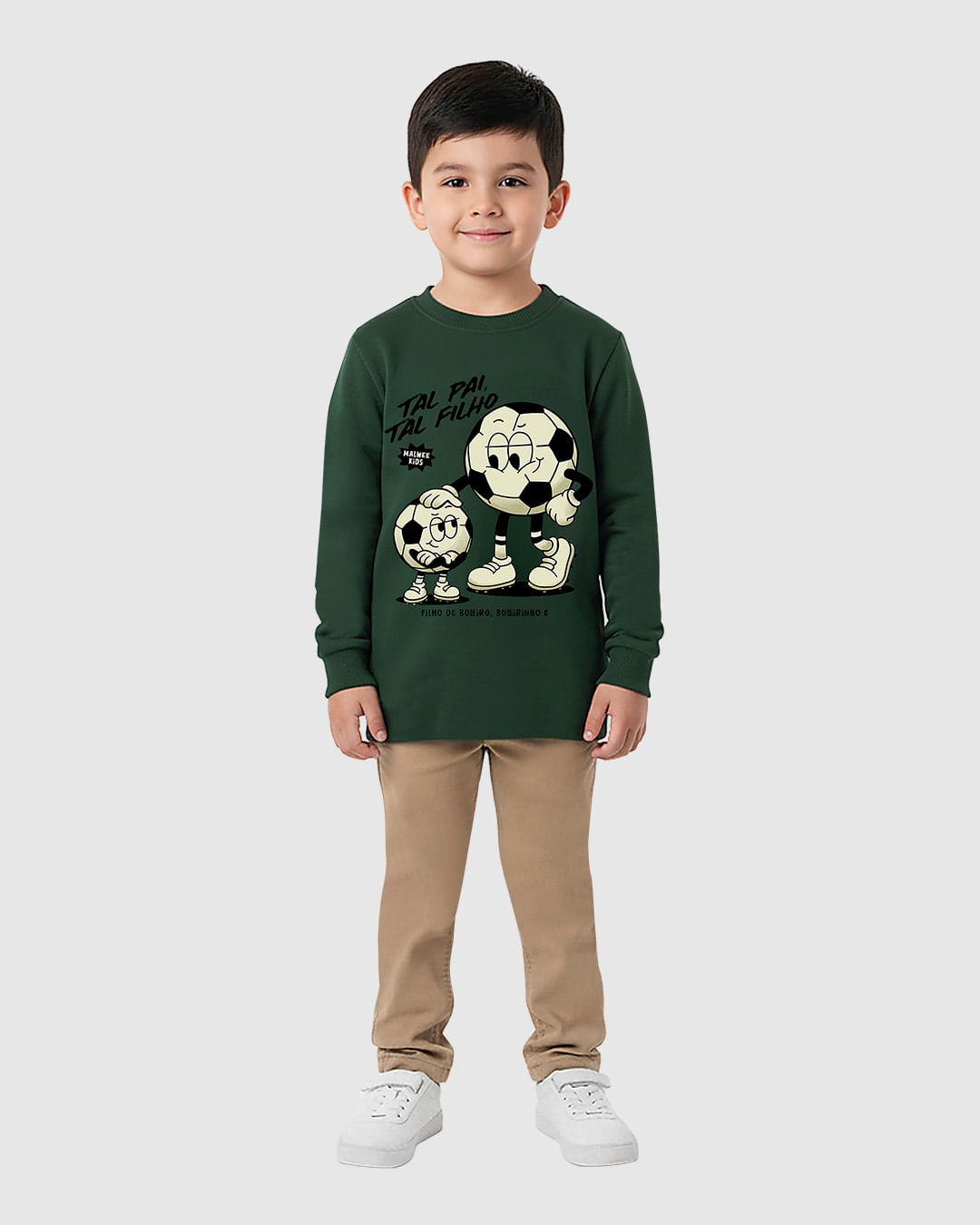 Camiseta Infantil Menino Filho De Boleiro Em Algodão Malwee Kids