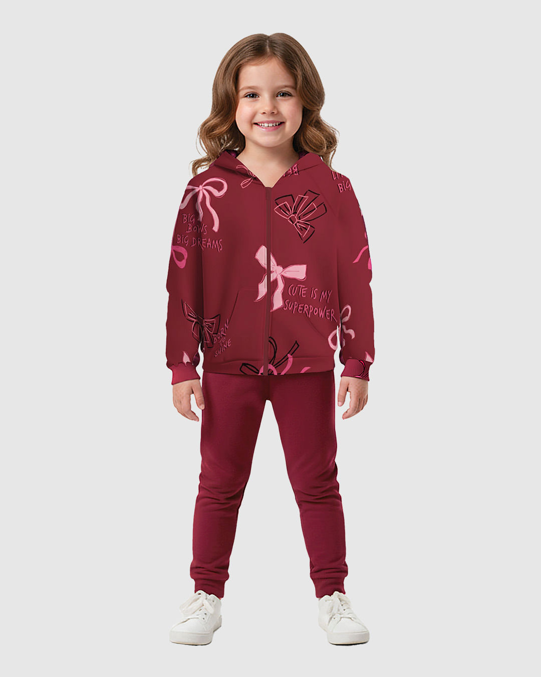 Jaqueta Infantil Menina Estampada Em Moletom Flanelado Malwee Kids