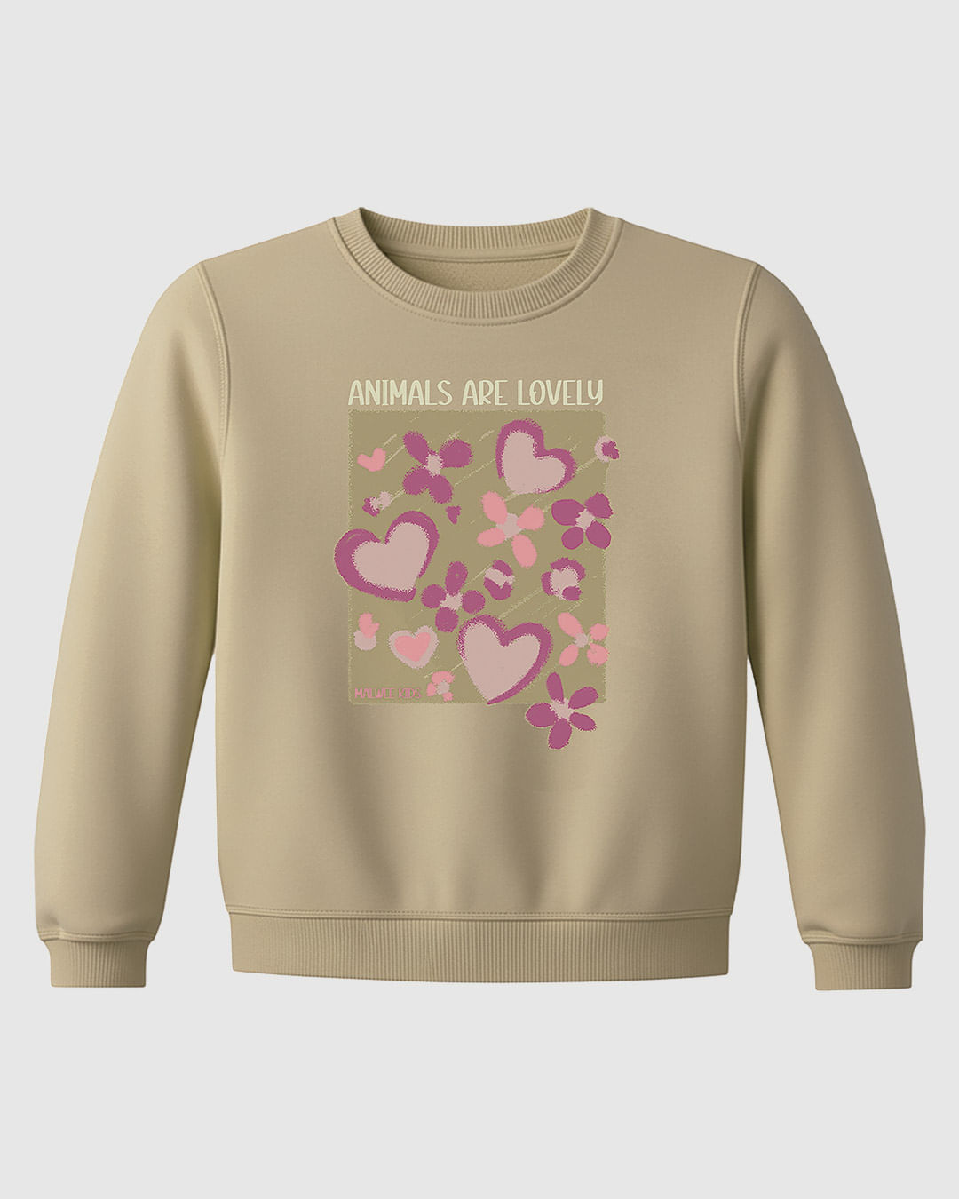 Blusão Infantil Menina Animals Are Lovely em Moletom Flanelado Malwee Kids