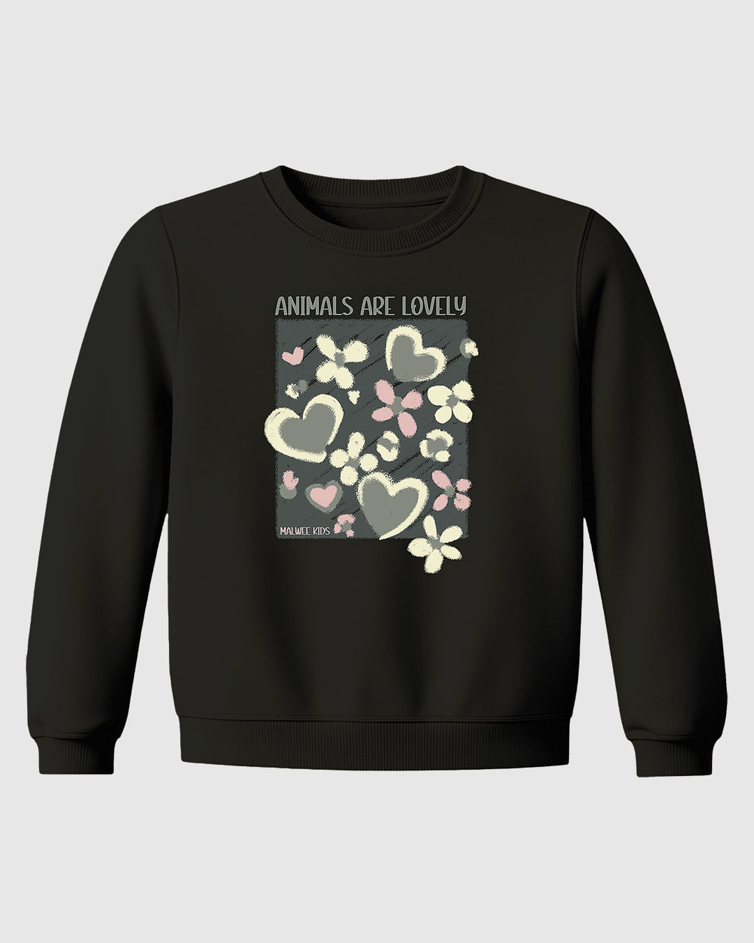 Blusão Infantil Menina Animals Are Lovely em Moletom Flanelado Malwee Kids