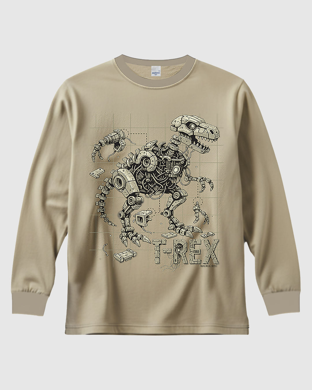 Camiseta Infantil Menino Manga Longa Estampa Frontal Em Algodão Malwee Kids
