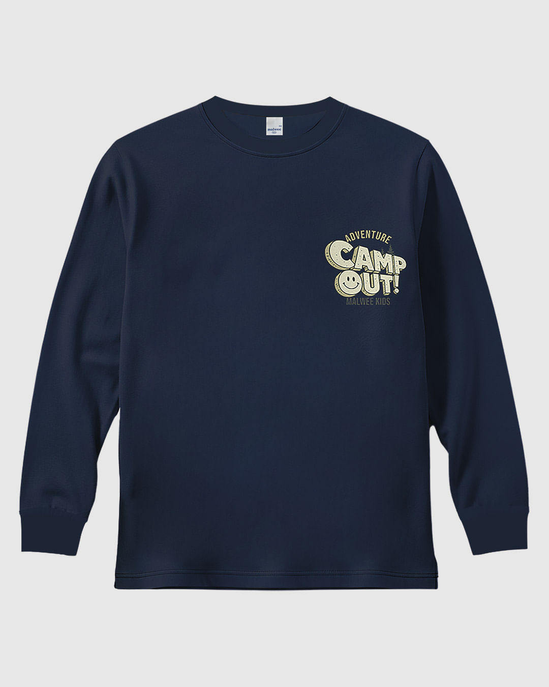 Camiseta Infantil Menino Manga Longa Estampa Frontal Em Algodão Malwee Kids