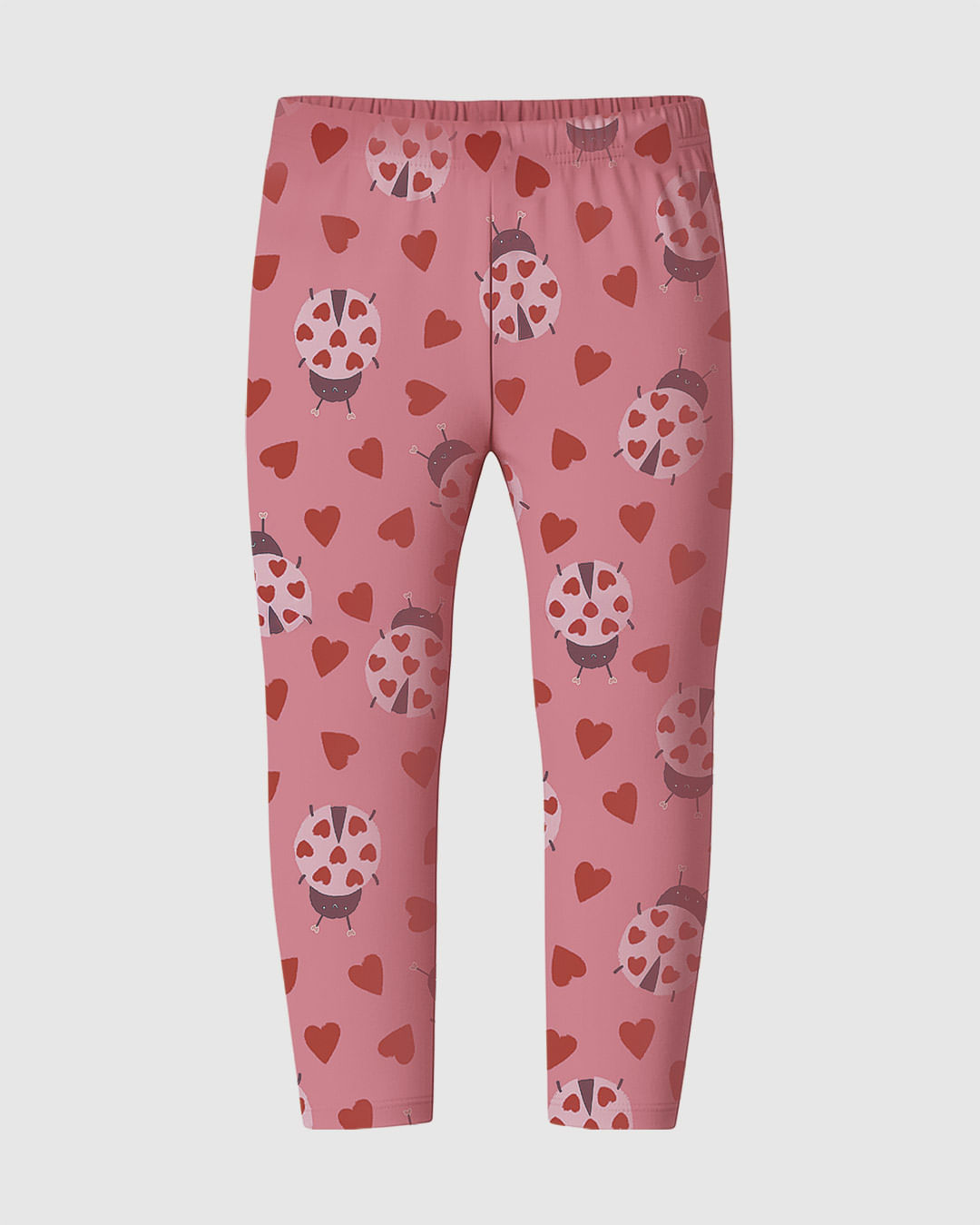 Calça Legging Infantil Estampada Cós Elástico Em Algodão Malwee Kids